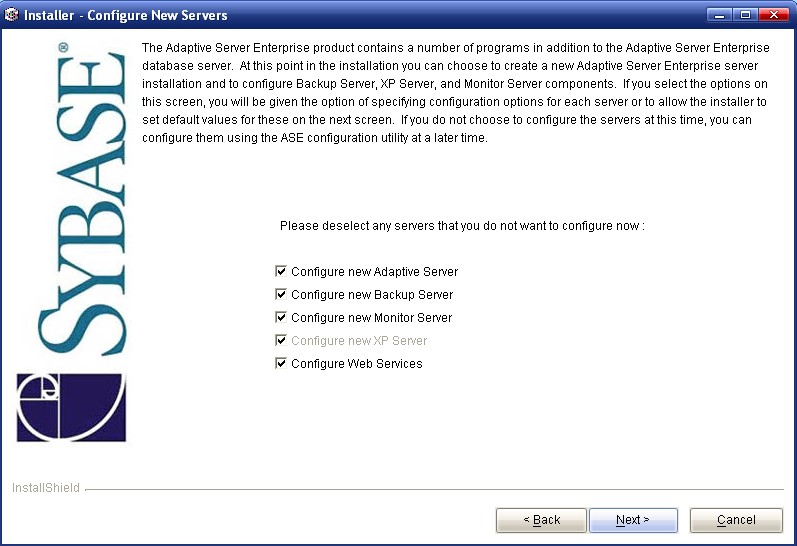 Sybase12.5 图文安装教程